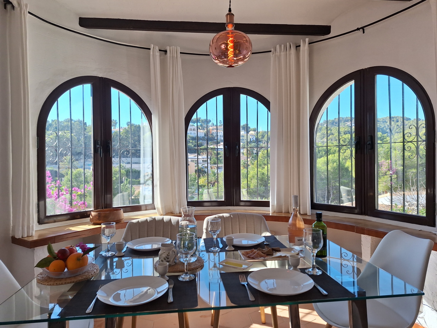 Dining with a view